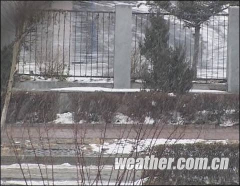 11月11日，長(zhǎng)春市再次雪花紛紛(來(lái)源：吉林影視中心)