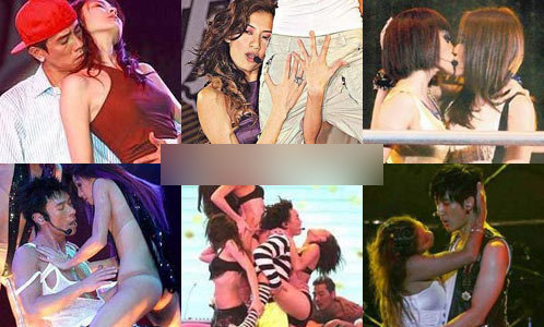 明星個(gè)唱大玩限制級(jí)場(chǎng)面 真驚人