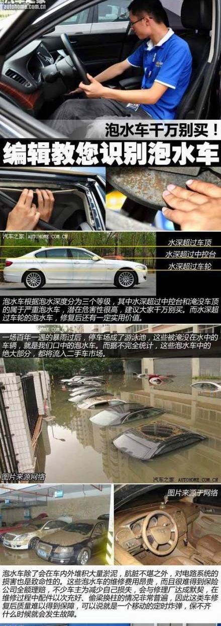 圖示如何識(shí)別泡水車 小編化身福爾摩斯細(xì)節(jié)全暴露