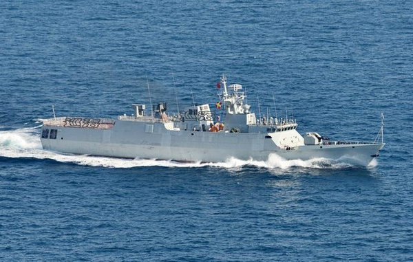 資料圖：中國056型護衛(wèi)艦。