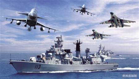 解放軍不斷錘煉陸?？仗祀娨惑w化作戰(zhàn)能力。